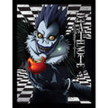 Death Note Ryuk Checkered Framed Wall Art Print - 30 x 40 cm