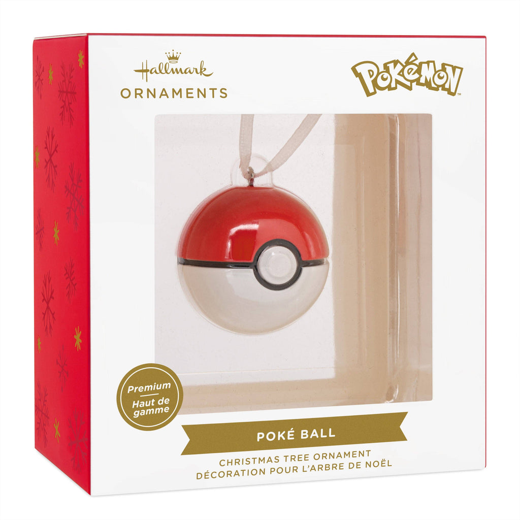 Hallmark Pokémon Poké Ball Metal Christmas Tree Ornament
