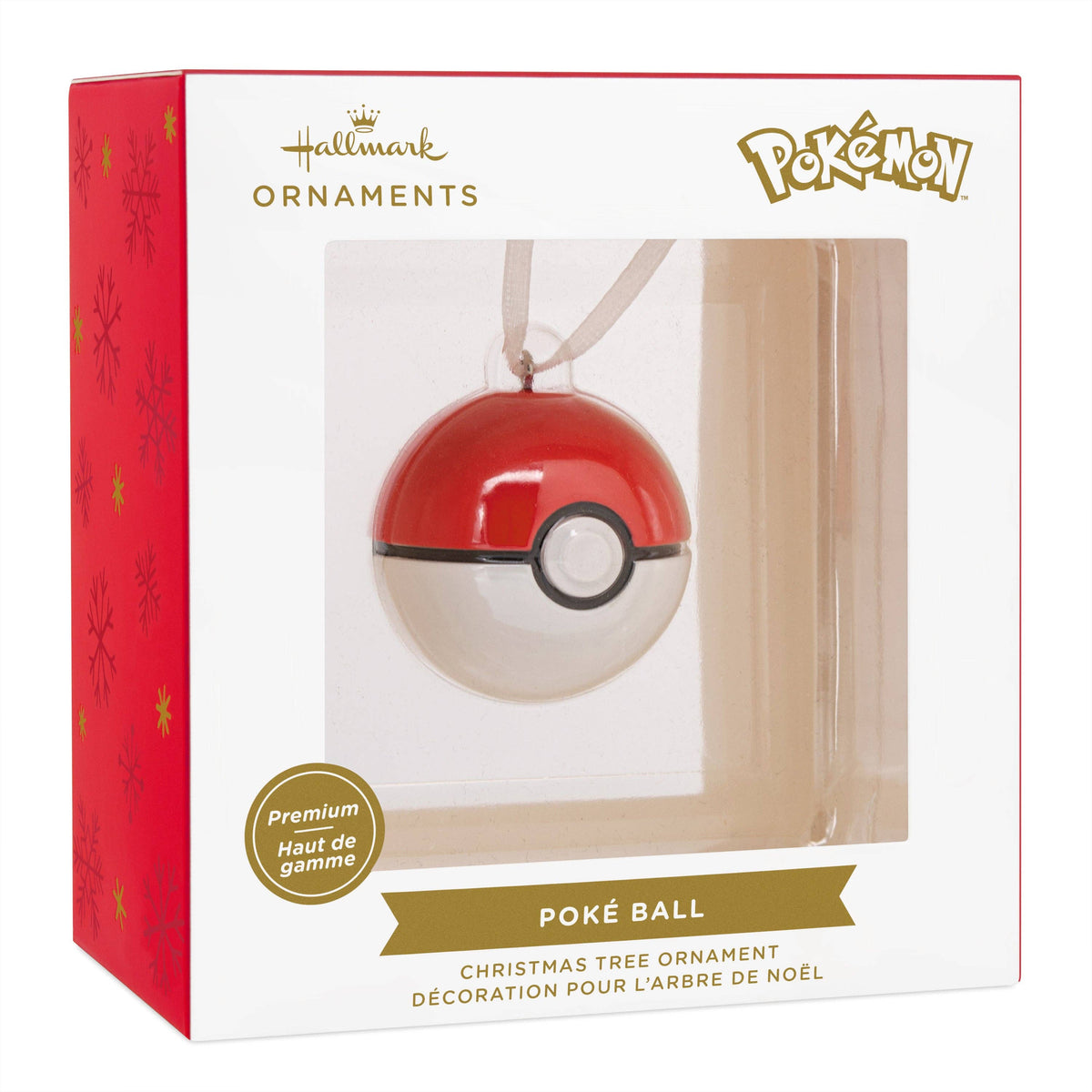 Hallmark Pokémon Poké Ball Metal Christmas Tree Ornament