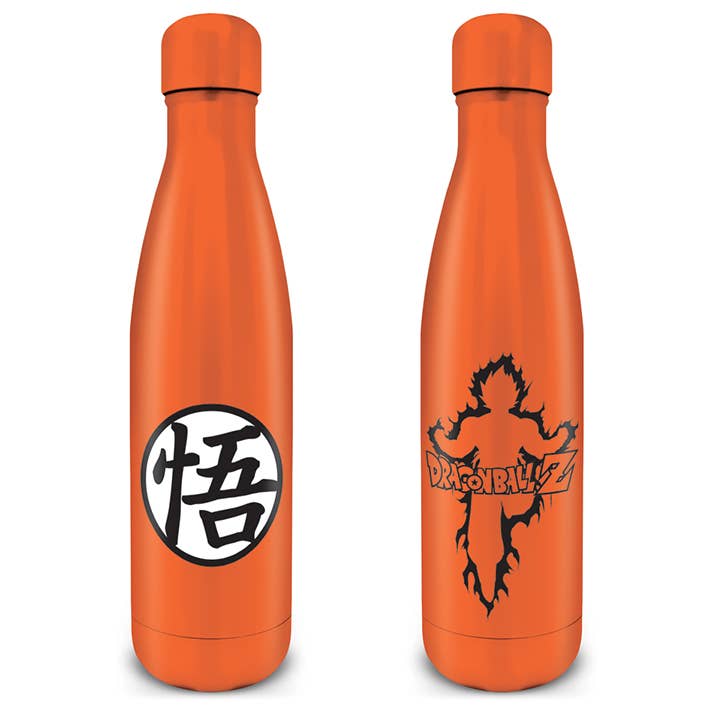 Dragon Ball Z Goku Kanji Metal Drink Bottle