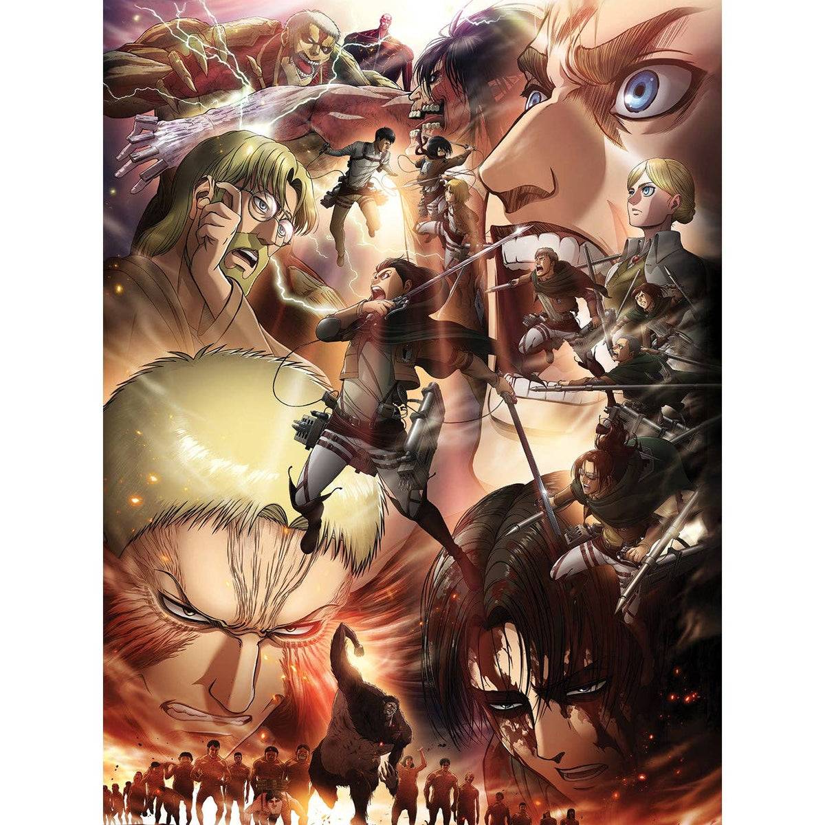 Attack on Titan Season 3 Poster - 60 x 80 cm