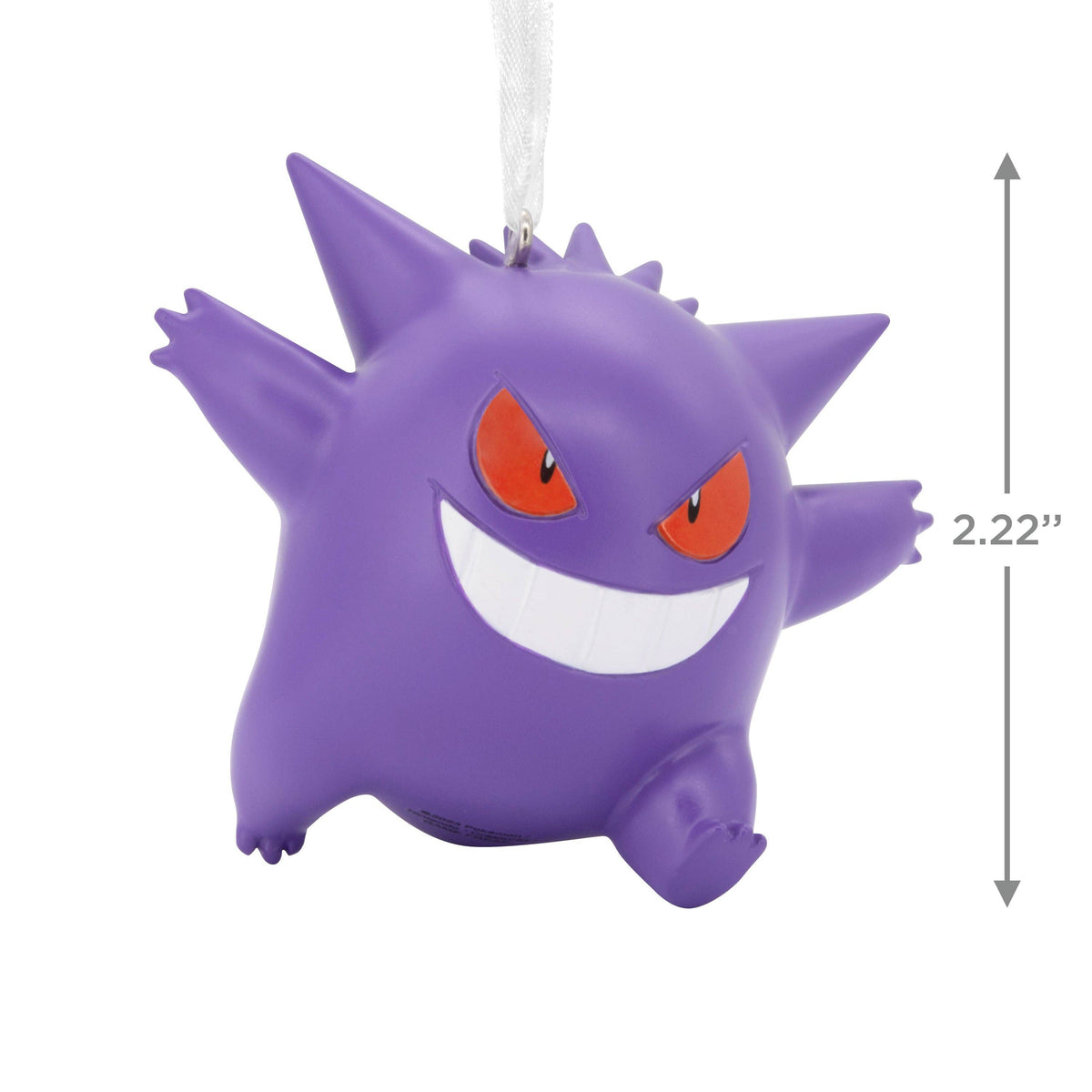 Pokémon Gengar Christmas Tree Ornament
