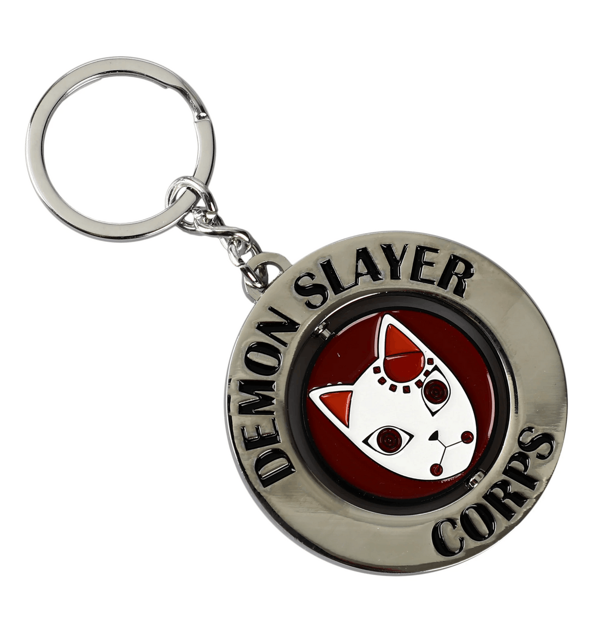 Demon Slayer Fox Warding Mask Spinner Keychain