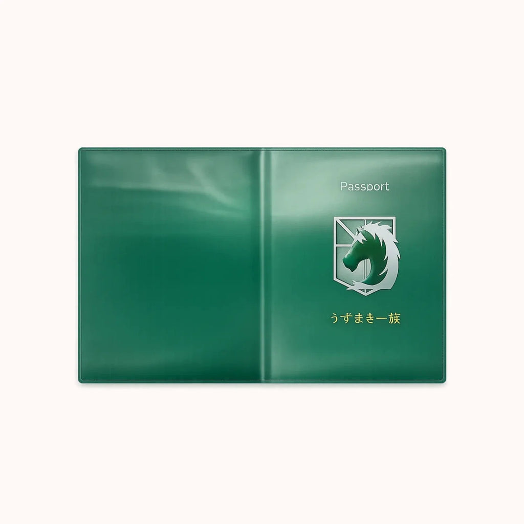 Attack on Titan Military Police Brigade Passport Cover – Green