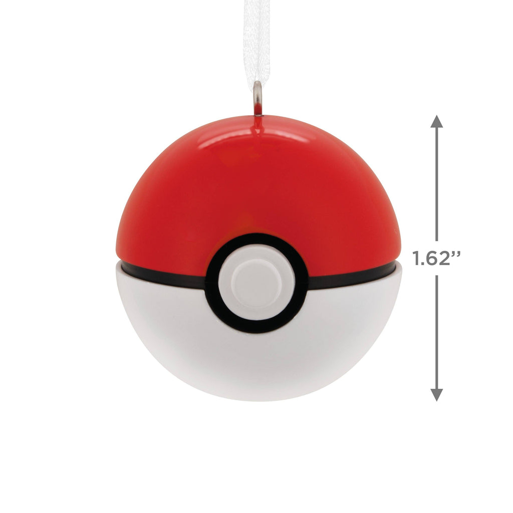 Hallmark Pokémon Poké Ball Metal Christmas Tree Ornament