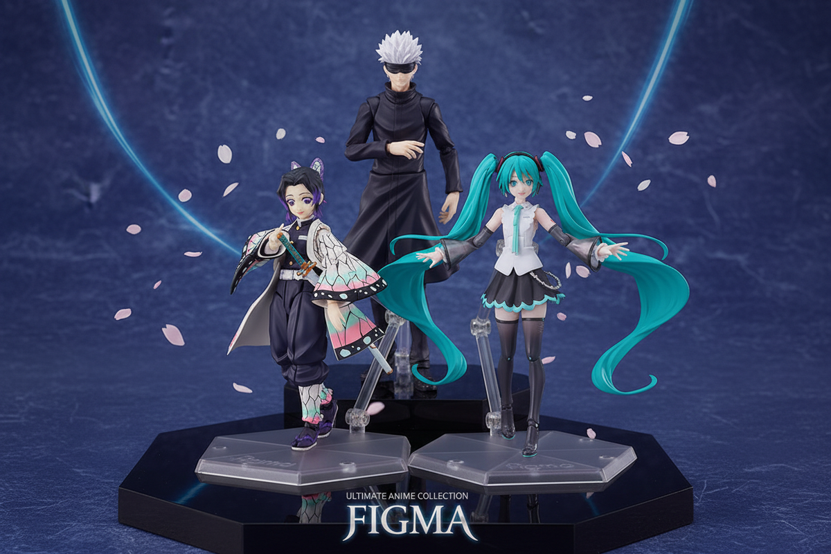 D&S Anime Figma Trio Showcase