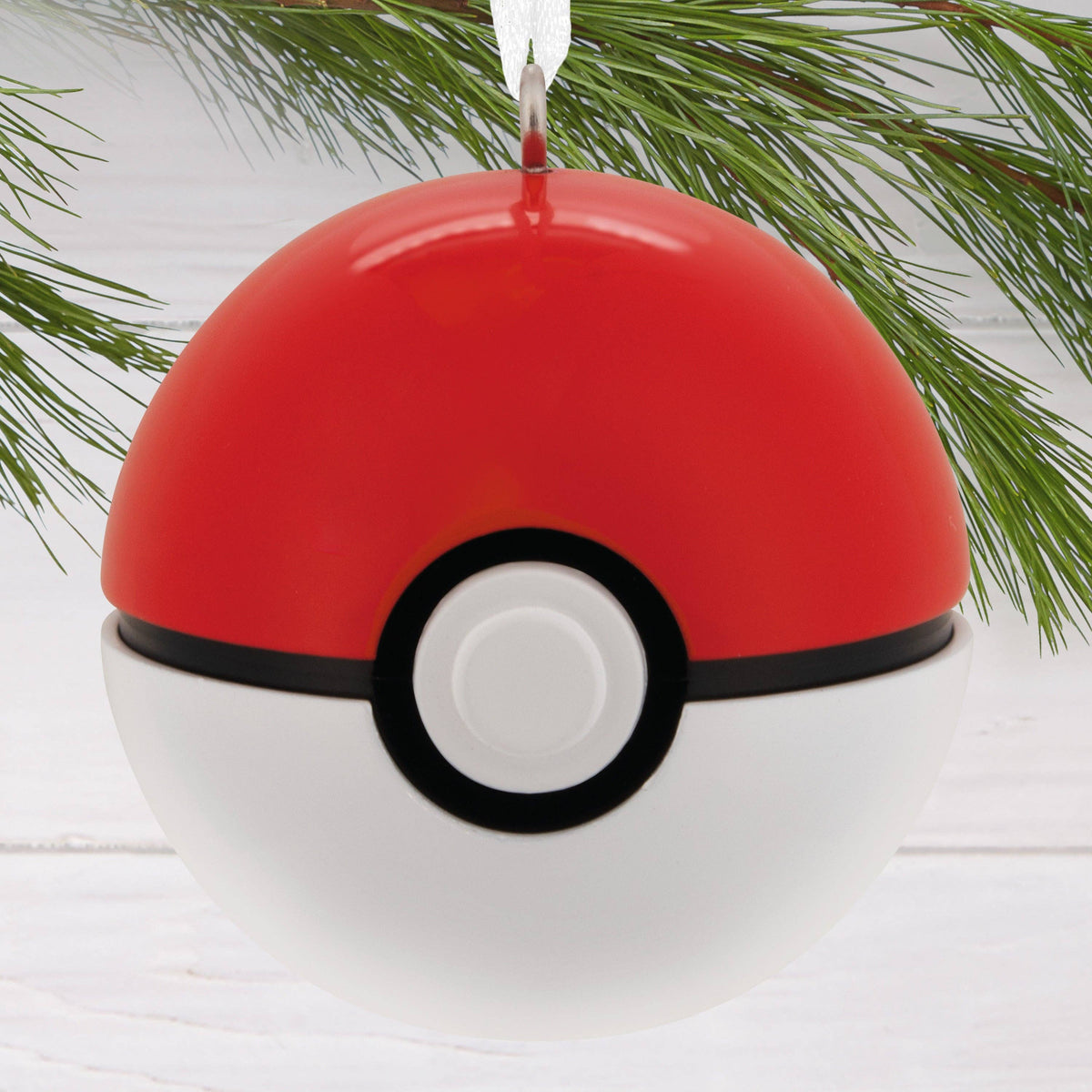 Hallmark Pokémon Poké Ball Metal Christmas Tree Ornament