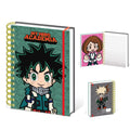 My Hero Academia Chibi A5 Wiro Notebook with Elastic Band