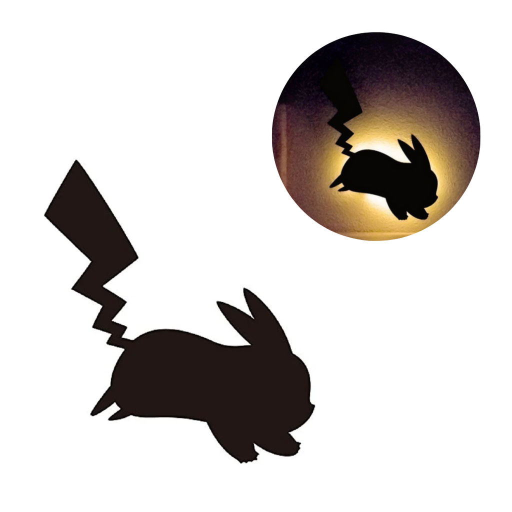 Pokémon Pikachu LED Wall Light - Nintendo Licensed