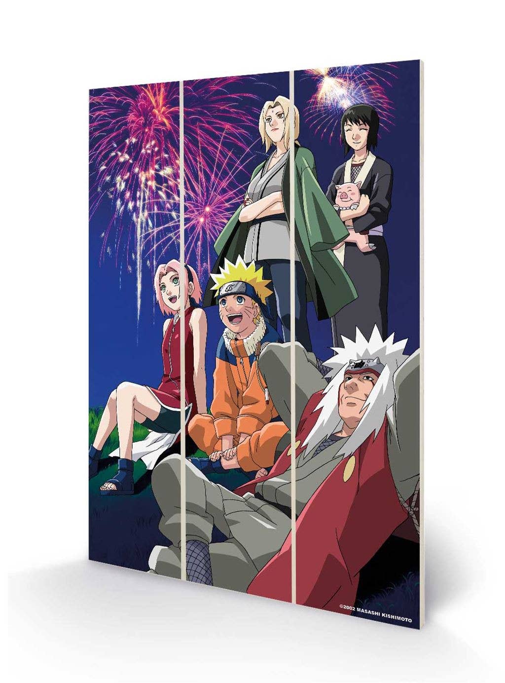 Naruto "A Time For Celebration" Wooden Wall Print