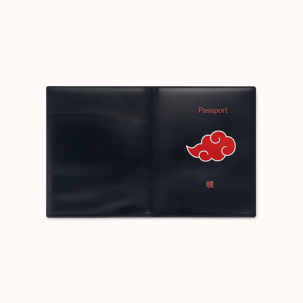 Naruto Akatsuki Passport Cover – Black