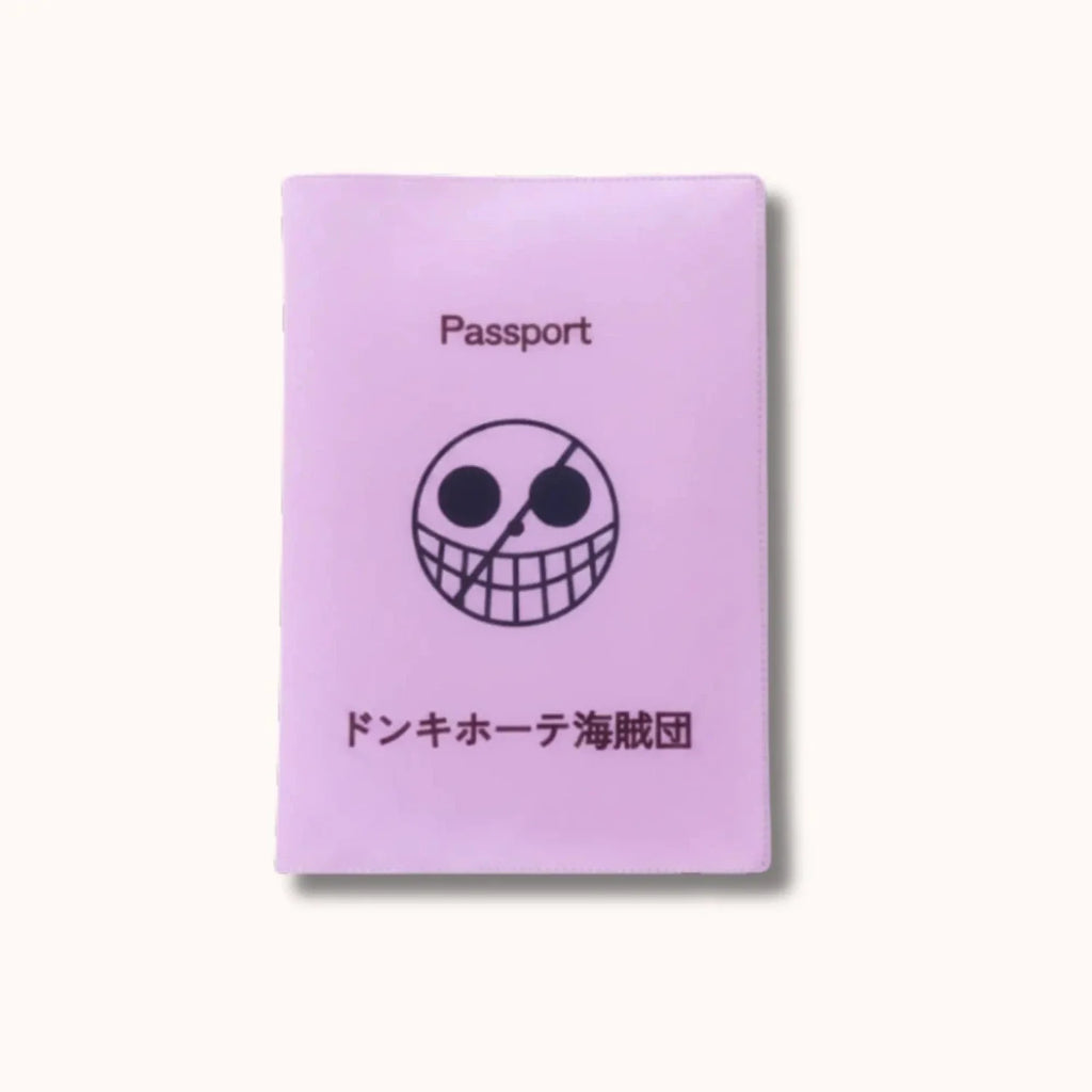 One Piece Donquixote Pirates Passport Cover – Pink