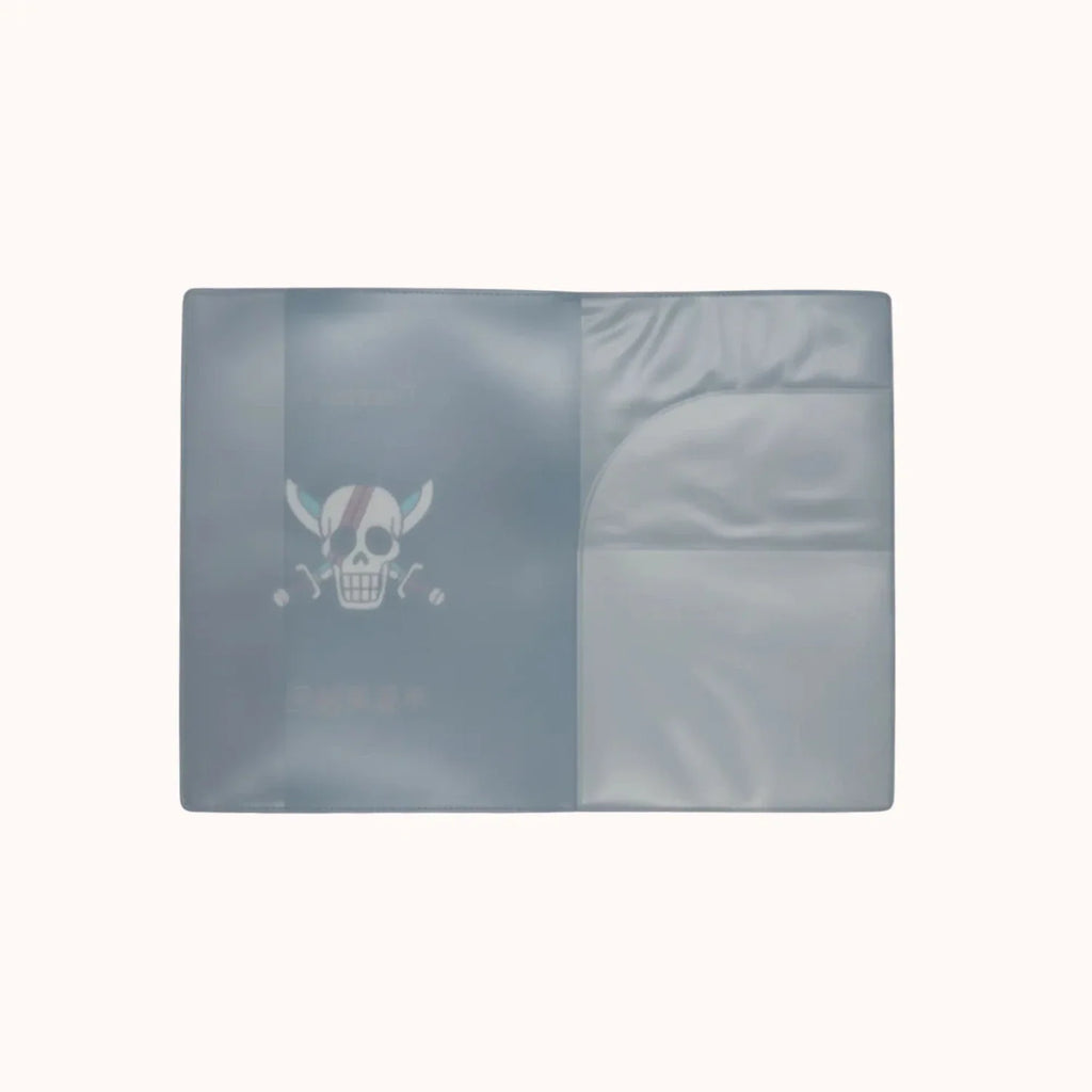 One Piece Red Hair Pirates Passport Cover – Black