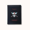 One Piece Red Hair Pirates Passport Cover – Black
